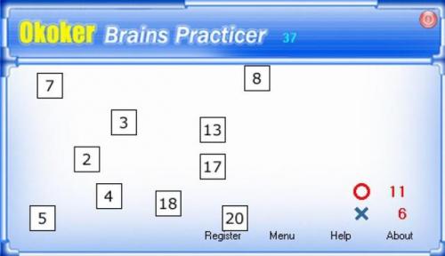 Okoker Brains Practicer 2.0
