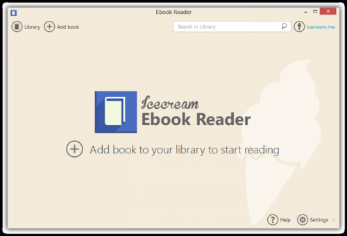 Icecream Ebook Reader 4.20
