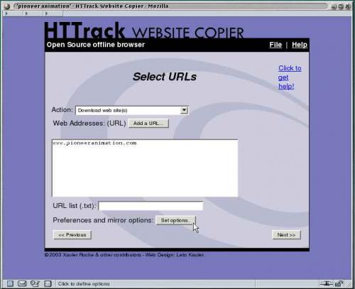 HTTrack WebSite Copier 3.43.4